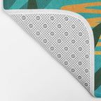 Moon Rise Tropical Landscape Bath Mat Gallery Image 2
