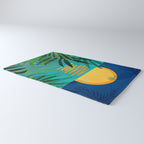 Moon Rise Tropical Landscape Rug Gallery Image 3