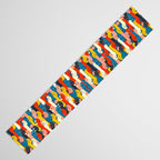 COLORED DOGS PATTERN 2 Table Runner Gallery Image 3