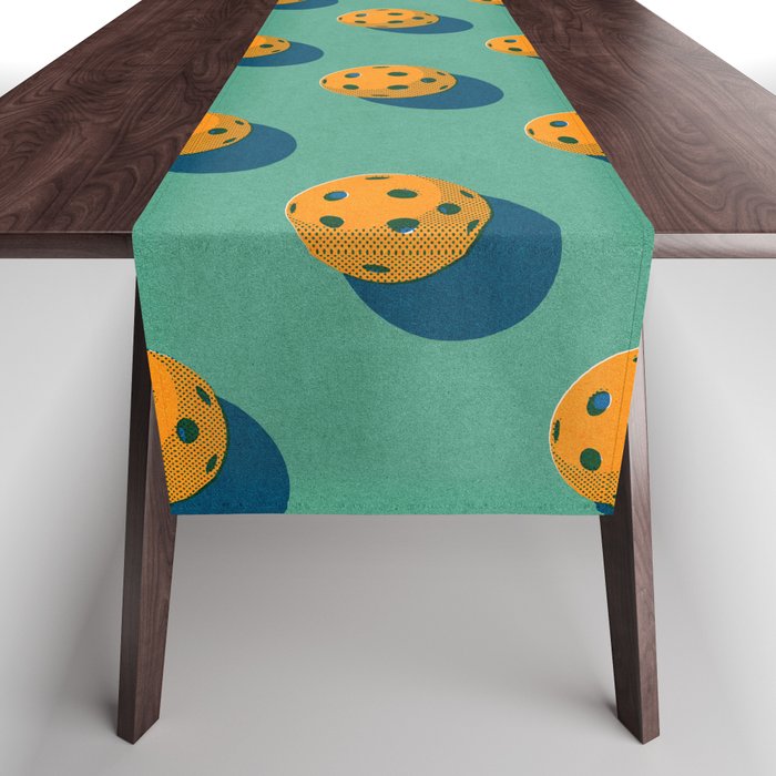 BALLS Pickleball - pattern Table Runner Gallery Image 1