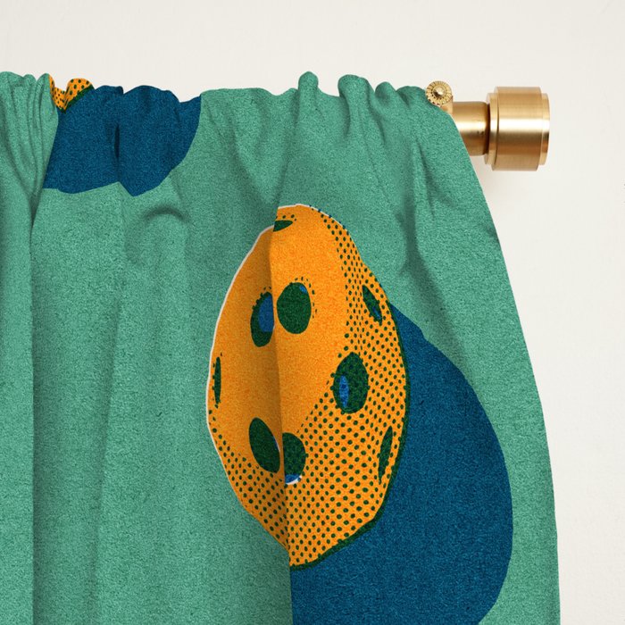 BALLS Pickleball - pattern Window Curtain Gallery Image 2