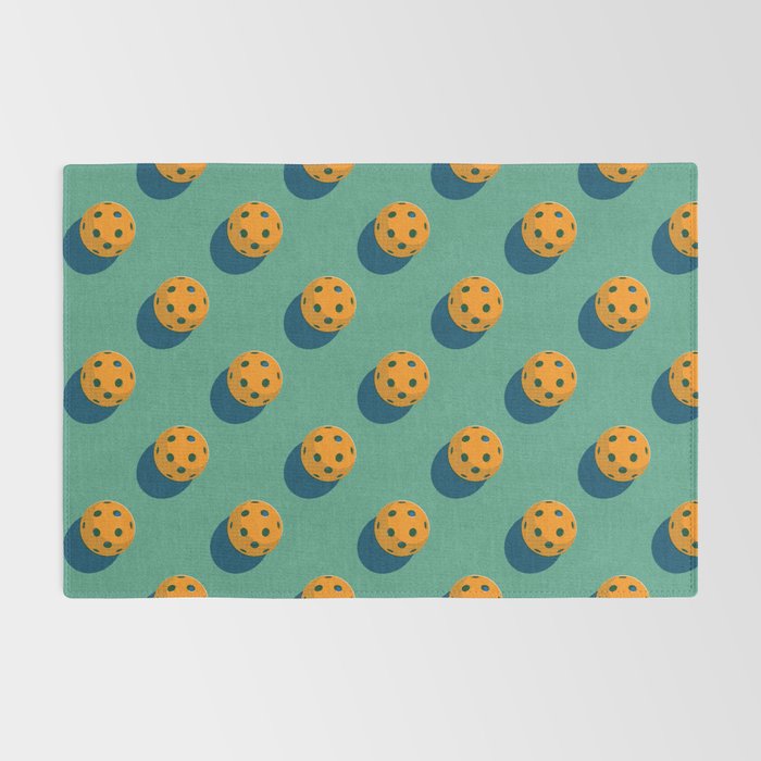 BALLS Pickleball - pattern Rug Gallery Image 2