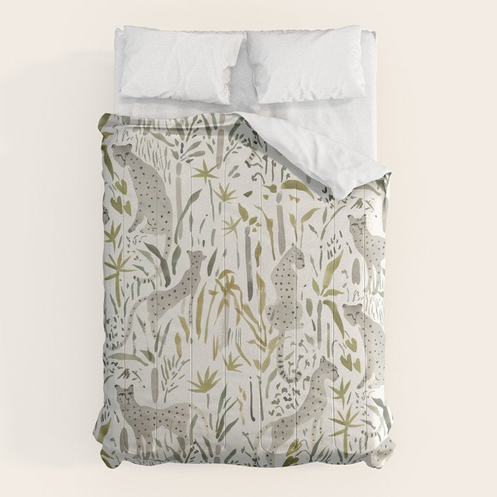Grey Cheetahs Comforter Gallery Image 6