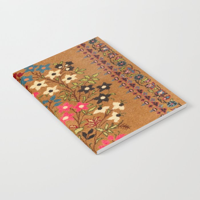 Kashan Vintage Central Persian Mat Print Notebook Gallery Image 2