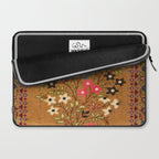 Kashan Vintage Central Persian Mat Print Laptop Sleeve Gallery Image 2