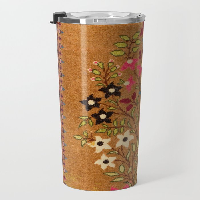 Kashan Vintage Central Persian Mat Print Travel Mug Gallery Image 3