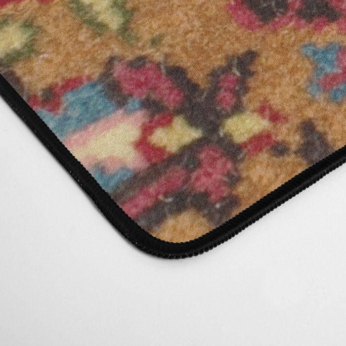 Kashan Vintage Central Persian Mat Print Desk Mat Gallery Image 4