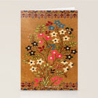 Kashan Vintage Central Persian Mat Print Stationery Card Gallery Image 2