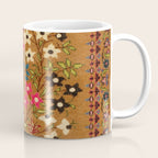 Kashan Vintage Central Persian Mat Print Coffee Mug Gallery Image 1
