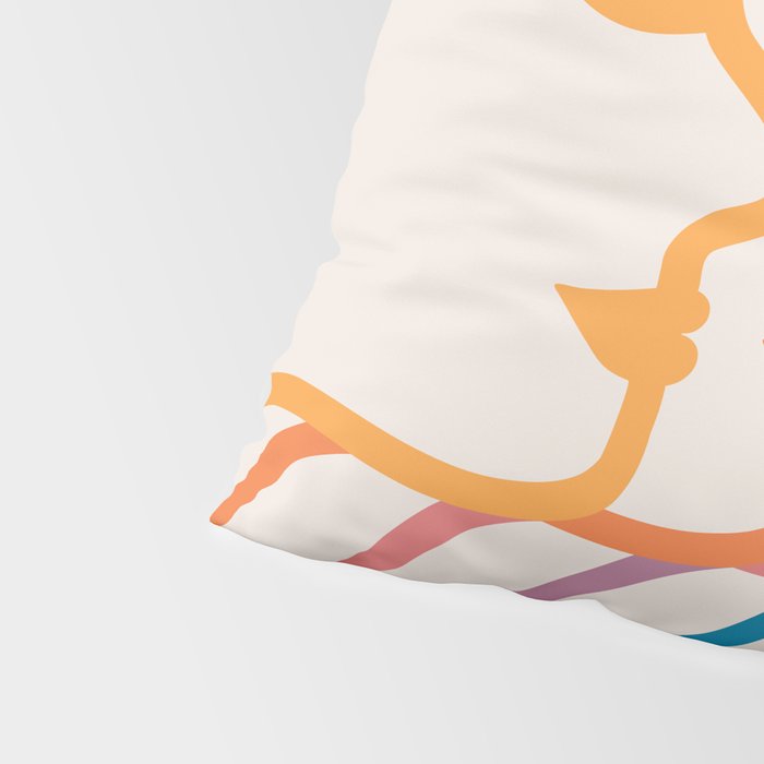 Boca Silhouettes Pillow Sham Gallery Image 4
