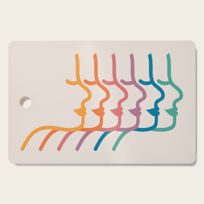 Boca Silhouettes Cutting Board Gallery Image 1