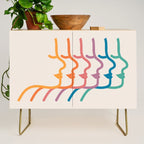 Boca Silhouettes Credenza Gallery Image 1