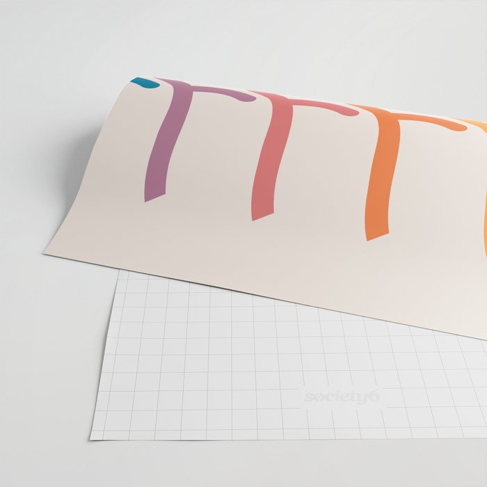 Boca Silhouettes Wrapping Paper Gallery Image 2