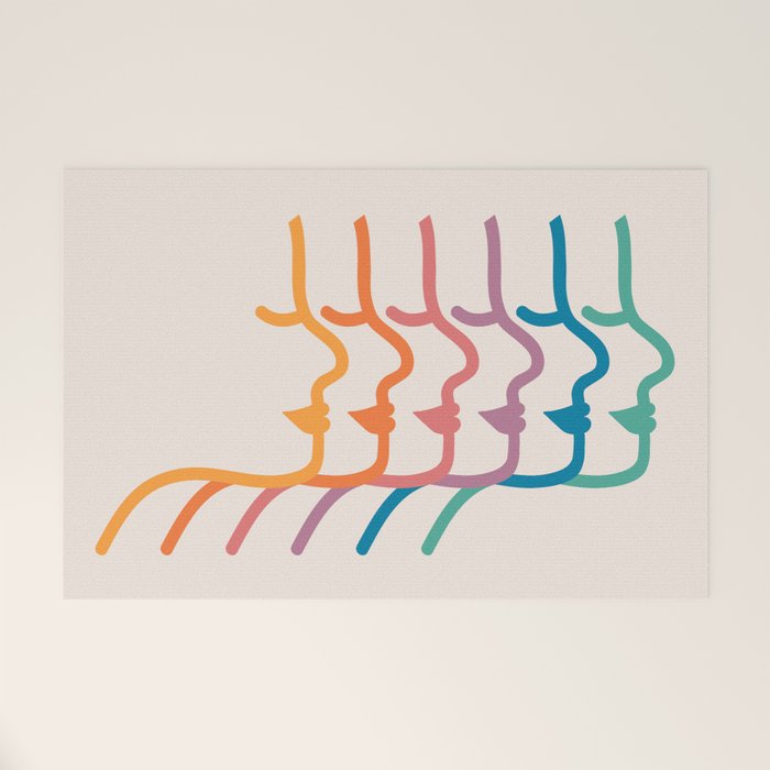 Boca Silhouettes Welcome Mat Gallery Image 1