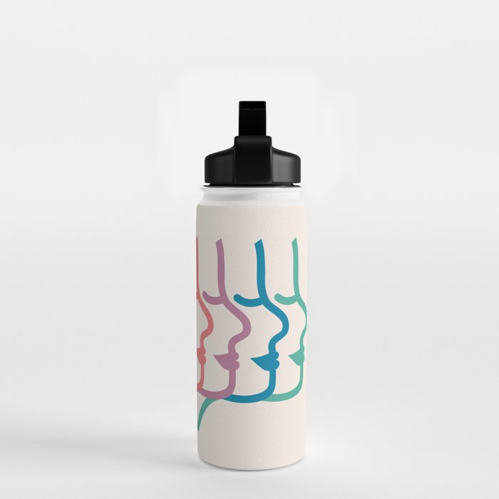 Boca Silhouettes Water Bottle Gallery Image 2