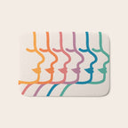 Boca Silhouettes Bath Mat Gallery Image 1