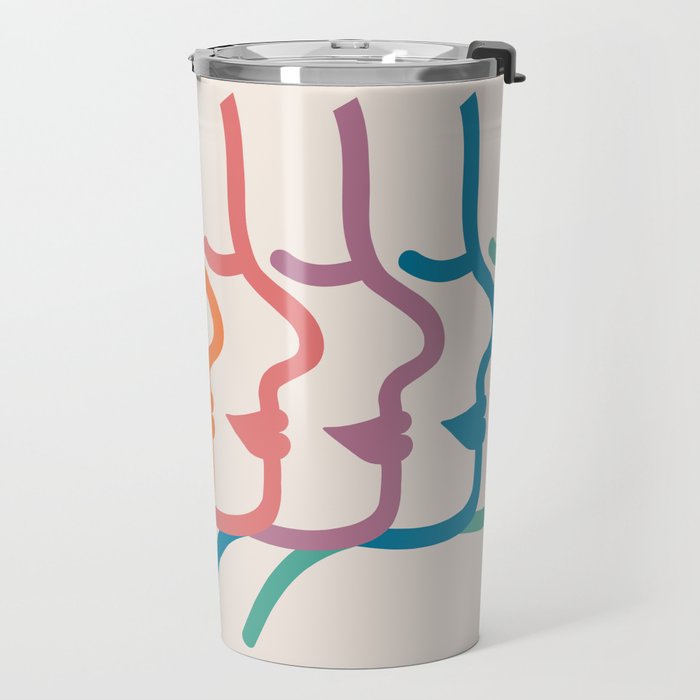Boca Silhouettes Travel Mug Gallery Image 2