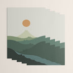 Cat Landscape 87B (Meowvelous Nature) Wrapping Paper Gallery Image 3