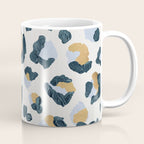Snow Leopard Print Coffee Mug Gallery Image 1