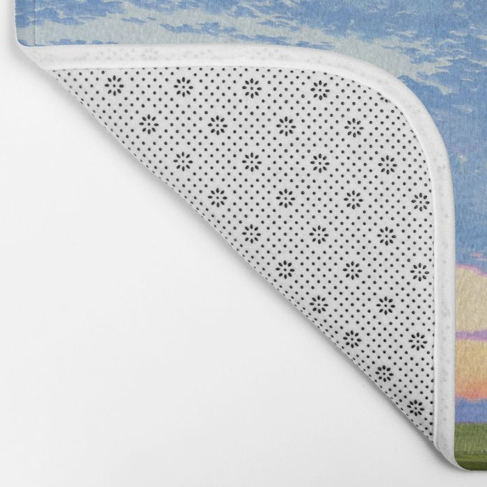 Prairie Summer Sunset Bath Mat Gallery Image 2