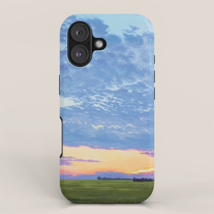 Prairie Summer Sunset iPhone Case Gallery Image 1