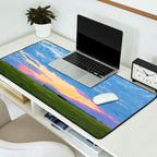 Prairie Summer Sunset Desk Mat Gallery Image 2