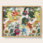 Vintage & Shabby Chic - Tropical Botanical Flower Garden  Serving Tray Gallery Image 1