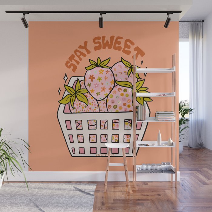 Stay Sweet Wall Mural Gallery Image 1