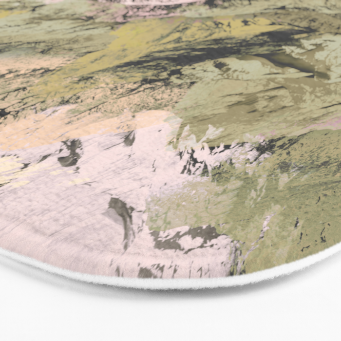 Abstract colorful dark mountains C Bath Mat Gallery Image 3