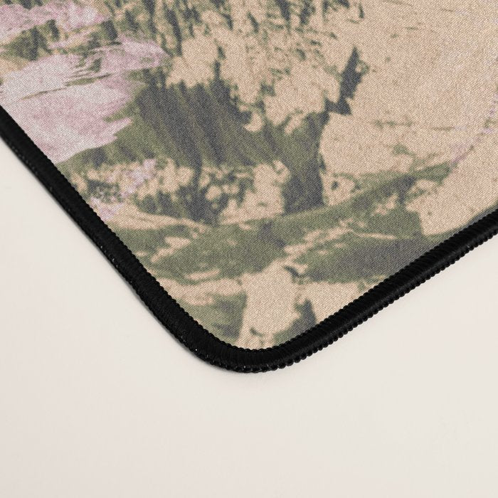 Abstract colorful dark mountains C Desk Mat Gallery Image 4