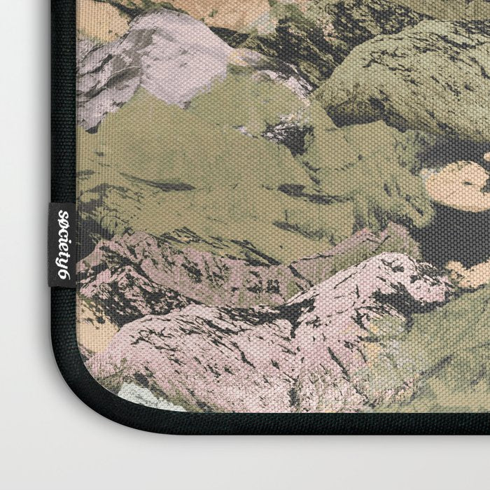 Abstract colorful dark mountains C Laptop Sleeve Gallery Image 3