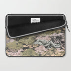 Abstract colorful dark mountains C Laptop Sleeve Gallery Image 2