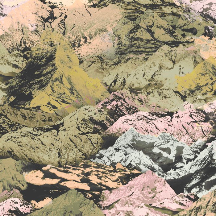 Abstract colorful dark mountains C Coffee Mug Gallery Image 2