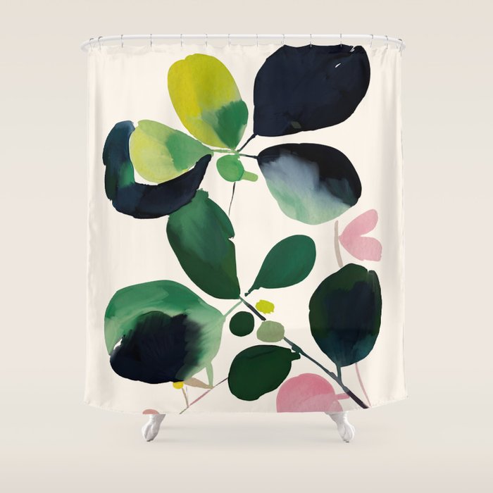 Botanic Form II Shower Curtain Gallery Image 1
