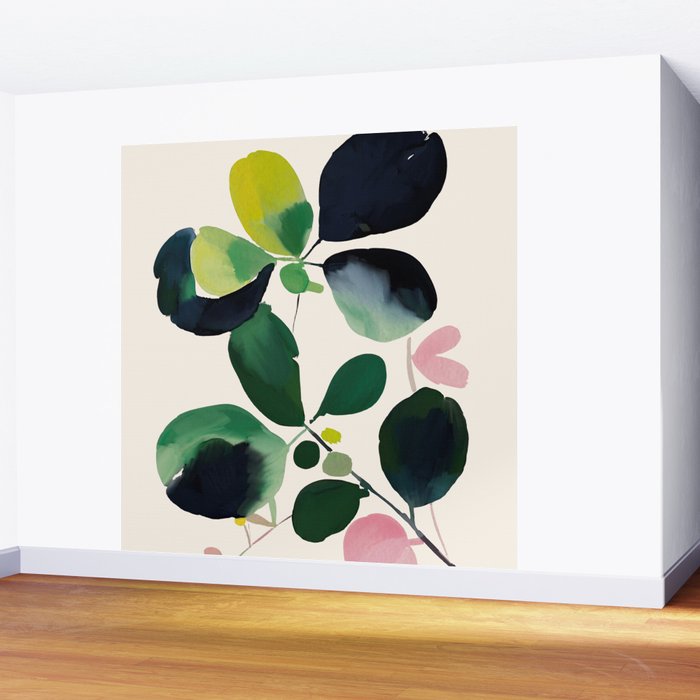 Botanic Form II Wall Mural Gallery Image 2