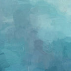 Diving in Deeper - Mint Aqua Turquoise Navy Blue Nautical Abstract Painting Modern Minimal Art Coffee Mug Gallery Image 2