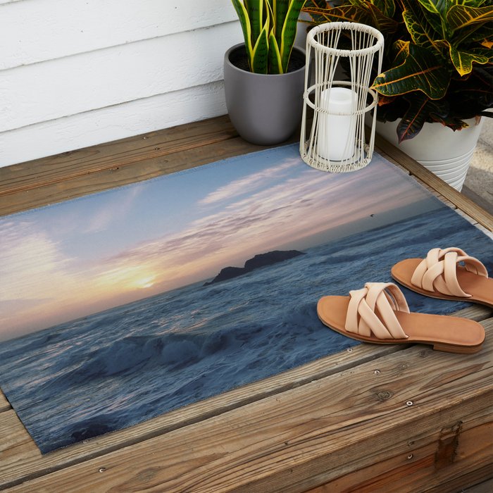 SUNSETS WITH HER Outdoor Rug Gallery Image 2