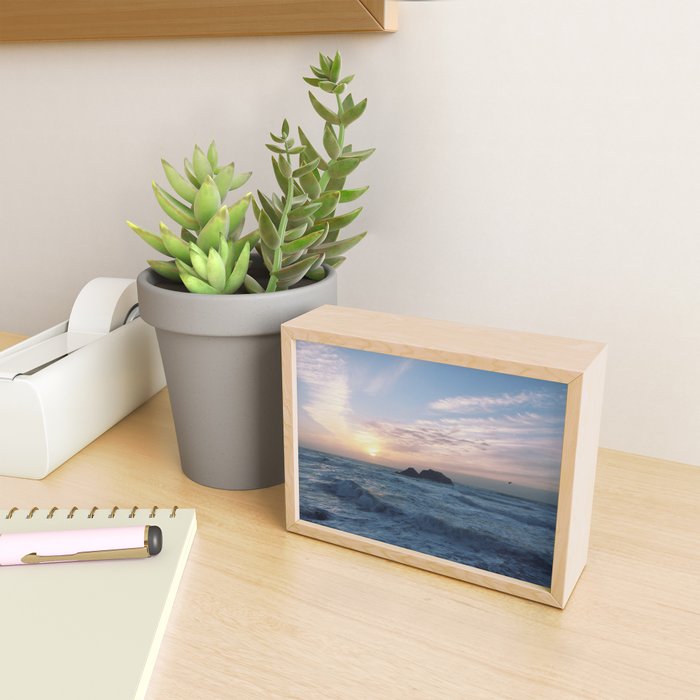 SUNSETS WITH HER Mini Art Print Gallery Image 2