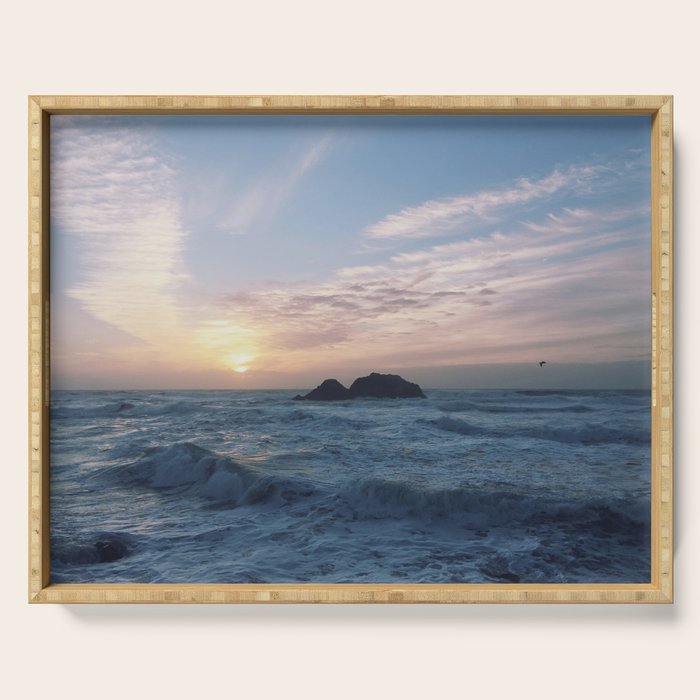 SUNSETS WITH HER Serving Tray Gallery Image 1