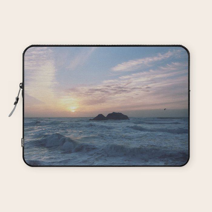 SUNSETS WITH HER Laptop Sleeve Gallery Image 1