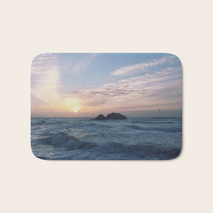 SUNSETS WITH HER Bath Mat Gallery Image 1