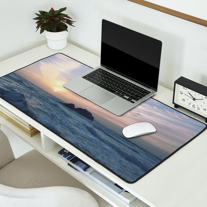 SUNSETS WITH HER Desk Mat Gallery Image 2