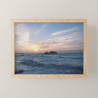 SUNSETS WITH HER Mini Art Print Gallery Image 1