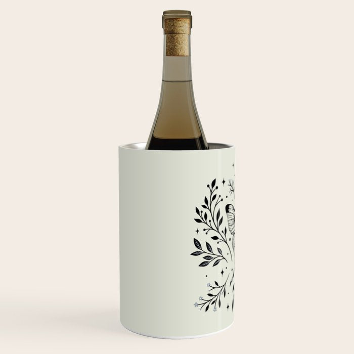 Mystical Luna Moth Wine Chiller Gallery Image 2