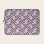 Retro greek statue vaporwave art pattern Laptop Sleeve Gallery Image 1