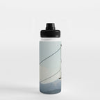Chairlift in Mountains - Summer Evening Skiing Lift - Fine Art Photography Water Bottle Gallery Image 3
