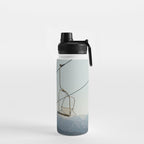 Chairlift in Mountains - Summer Evening Skiing Lift - Fine Art Photography Water Bottle Gallery Image 2