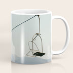 Chairlift in Mountains - Summer Evening Skiing Lift - Fine Art Photography Coffee Mug Gallery Image 1