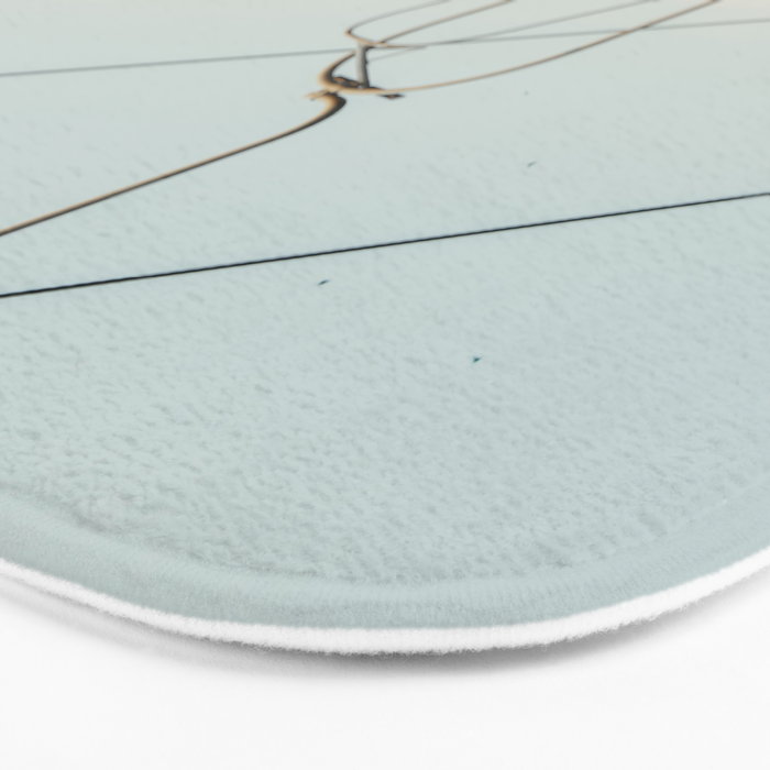 Chairlift in Mountains - Summer Evening Skiing Lift - Fine Art Photography Bath Mat Gallery Image 3