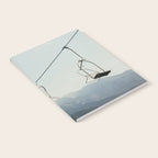 Chairlift in Mountains - Summer Evening Skiing Lift - Fine Art Photography Notebook Gallery Image 2